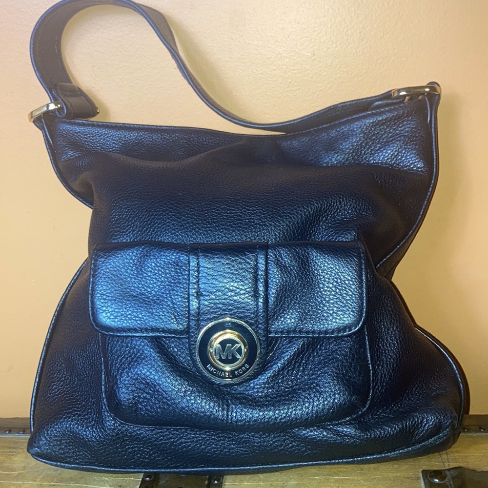 Michael Kors pebble leather large shoulder bag/tote